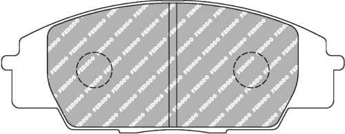 Ferodo DS1.11 front brake pads for Honda S2000, Honda Civic