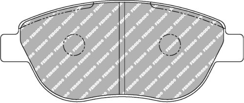 Ferodo DS2500 front brake pads for FIAT Bravo, FIAT Punto