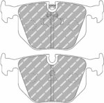 Ferodo DS1.11 rear brake pads for BMW 3, BMW 5