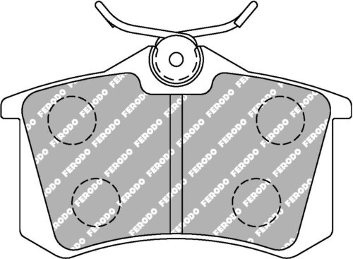 Ferodo DS2500 front brake pads for Audi A4