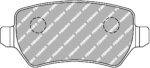 Ferodo DS2500 rear brake pads for Vauxhall Astra, Vauxhall Zafira