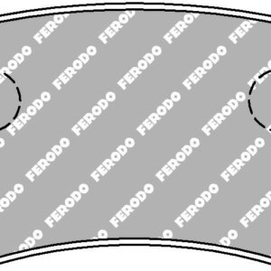 Ferodo DS2500 rear brake pads for Vauxhall Astra, Vauxhall Zafira