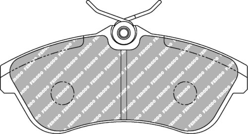 Ferodo DS2500 front brake pads for Citroën C3 Picasso, Citroën C2