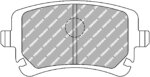 Ferodo DS2500 rear brake pads for VW Golf, VW Golf Cabriolet