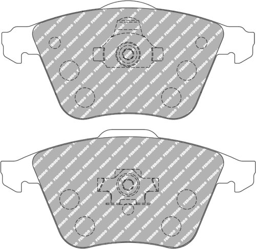 Ferodo DS UNO front brake pads for Skoda Superb, VW Golf