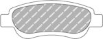 Ferodo DS2500 front brake pads for Citroën C1