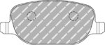 Ferodo DS2500 rear brake pads for Alfa Romeo 4C, Alfa Romeo Brera