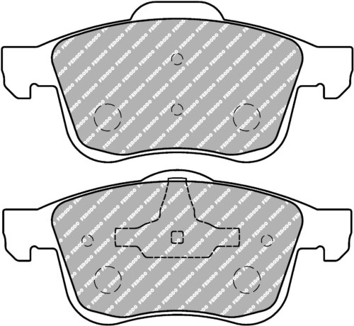Ferodo DS2500 front brake pads for Alfa Romeo Brera, Alfa Romeo Spider