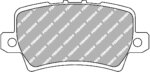 Ferodo DS2500 rear brake pads for Honda Civic