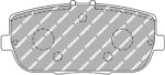 Ferodo DS UNO rear brake pads for Fiat 124 Spider, Mazda MX-5