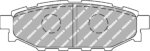 Ferodo DS2500 rear brake pads for Subaru Forester, Subaru Legacy