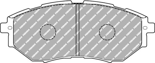 Ferodo DS2500 front brake pads for Subaru Forester, Subaru Legacy