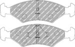 Ferodo DS2500 front brake pads for Ford Fiesta, Ford Orion