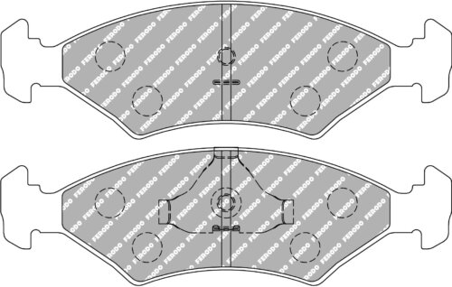 Ferodo DS2500 front brake pads for Ford Fiesta, Ford Orion