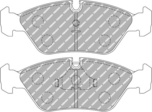 Ferodo DS2500 front brake pads for Ferrari 328, BMW 5