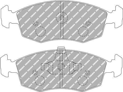Ferodo DS2500 front brake pads for Ford Escort