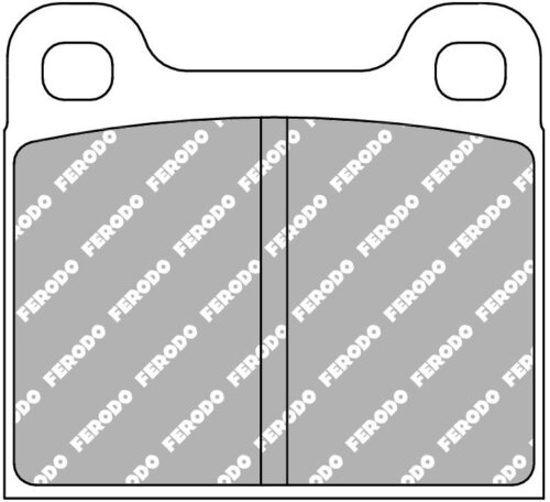 Ferodo DS2500 front brake pads for Alfa Romeo Spider, Ford EcoSport