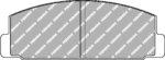 Ferodo DS2500 rear brake pads for Mazda 323, Mazda 6