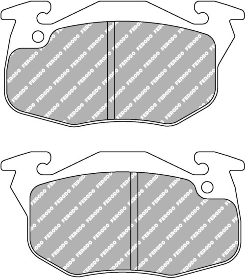 Ferodo DS2500 front brake pads for Renault Super 5, Renault Clio