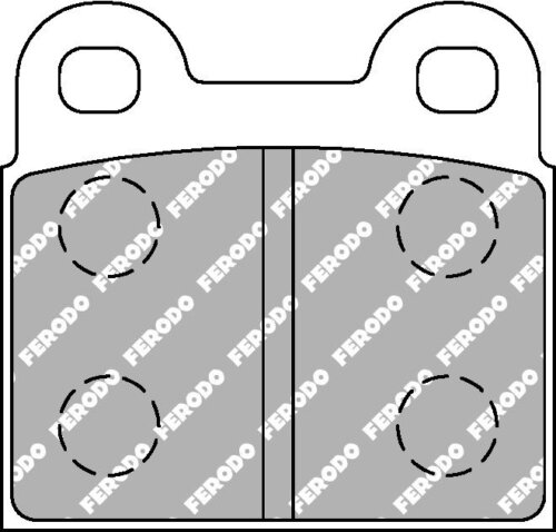 Ferodo DS3000 front brake pads for Alfa Romeo 156, Opel Kadett