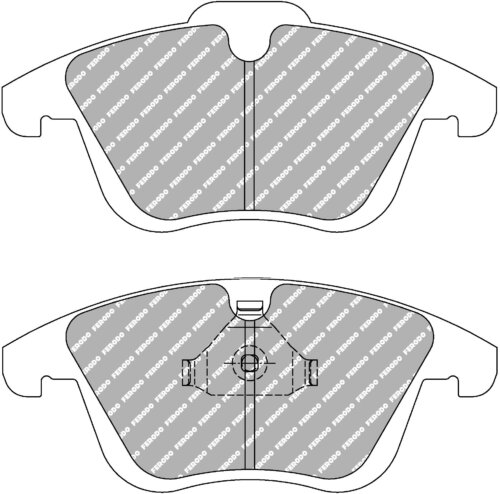 Ferodo DS2500 front brake pads for Audi A4, Audi A5 Sportback