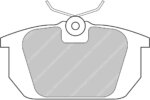 Ferodo DS2500 rear brake pads for Alfa Romeo GTV, FIAT Punto