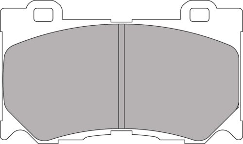 Ferodo DS3.12 front brake pads for Infiniti Q40, Infiniti Q50