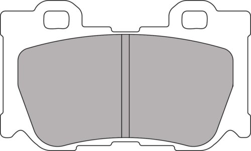 Ferodo DS2500 rear brake pads for Infiniti Q40, Infiniti Q70