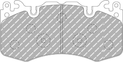 Ferodo DS2500 front brake pads for Land Rover Defender, Land Rover Discovery
