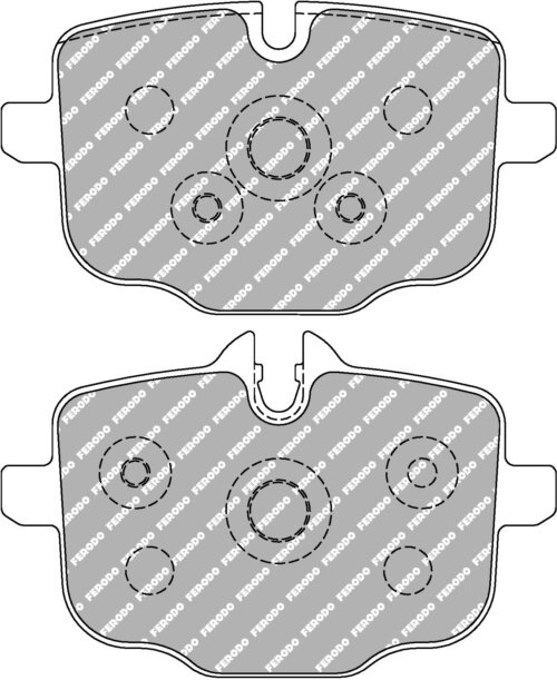 Ferodo DS3.12 rear brake pads for BMW 5, BMW 6