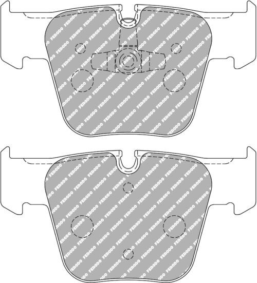 Ferodo DS2500 front brake pads for Mercedes-Benz S-Class
