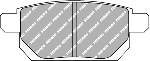 Ferodo DS2500 rear brake pads for Suzuki S-Cross, Suzuki Vitara