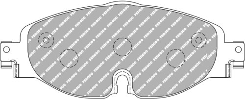 Ferodo DS UNO front brake pads for Skoda Octavia, VW Golf