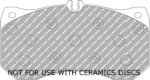 Ferodo DS2500 front brake pads for Audi A6, Audi A8