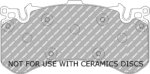 Ferodo DS2500 front brake pads for Audi RS7, Mercedes-Benz E-Class