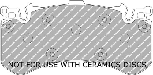 Ferodo DS2500 front brake pads for Audi RS7, Mercedes-Benz E-Class
