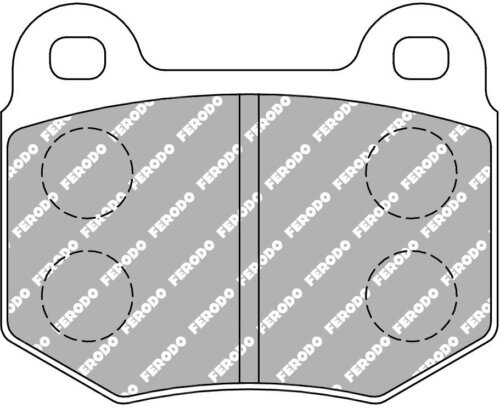 Ferodo DS2500 front brake pads for Lotus Europa, Lotus 2-Eleven