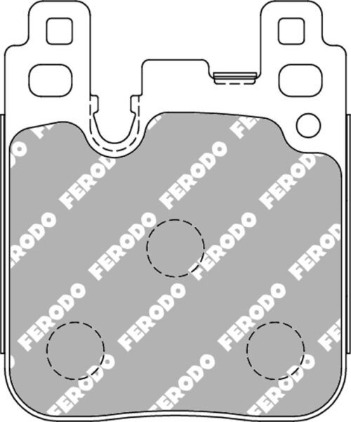 Ferodo DS UNO rear brake pads for BMW 1, BMW 4