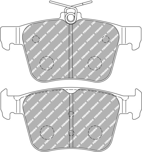 Ferodo DS1.11 brake pads for VW Golf, Audi TT