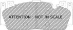 Ferodo DS2500 front brake pads for BMW 4, BMW 5