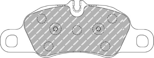 Ferodo DS UNO front brake pads for Porsche Cayman, Porsche Boxster