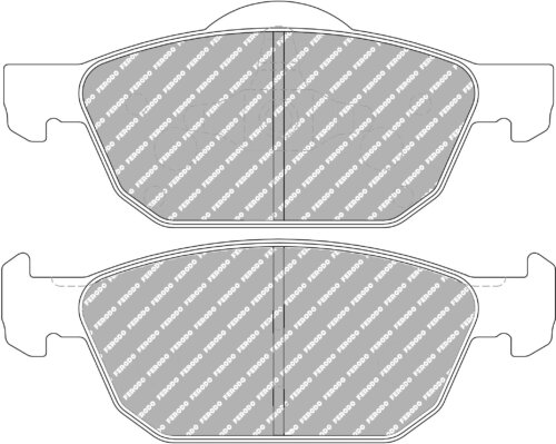 Ferodo DS2500 front brake pads for Honda Civic