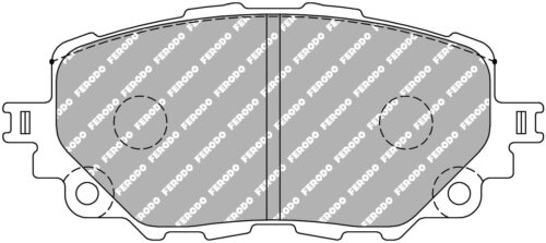 Ferodo DS2500 front brake pads for Fiat 124 Spider, Mazda MX-5