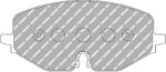 Ferodo DS2500 front brake pads for Skoda Octavia, Audi A3
