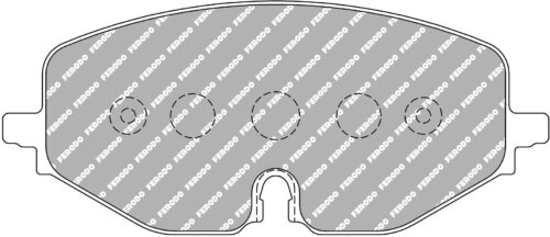 Ferodo DS2500 front brake pads for Skoda Octavia, Audi A3