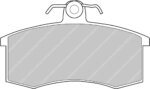 Ferodo DS3000 front brake pads for Lada Forma, Lada Samara