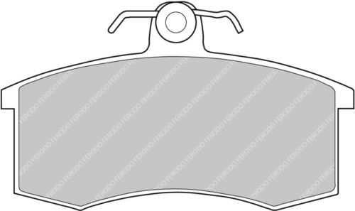 Ferodo DS3000 front brake pads for Lada Forma, Lada Samara