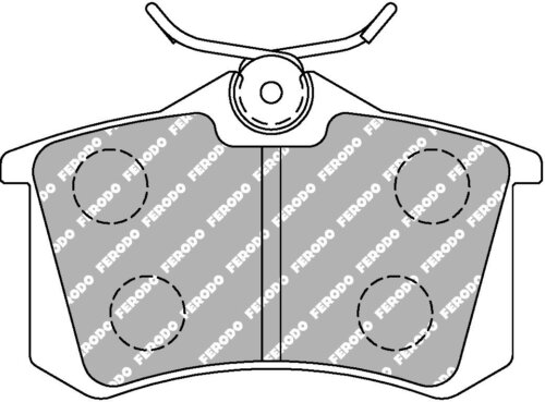 Ferodo DS UNO front brake pads for Audi A4