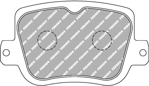 Ferodo DS2500 rear brake pads for Alpine A110