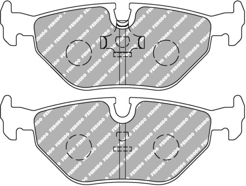 Ferodo DS3000 rear brake pads for BMW 5, BMW 7